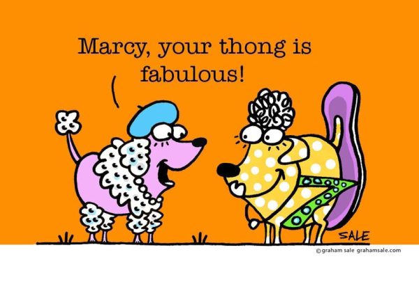 your thong is fabulous ecard