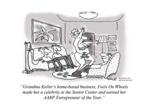 grandma kellers home-based business ecard