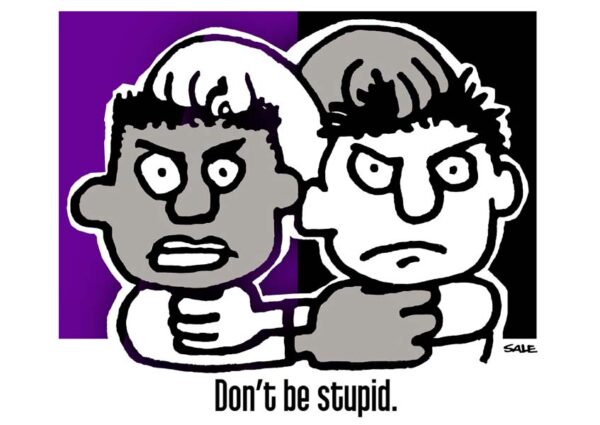 dont be stupid racism political ecard