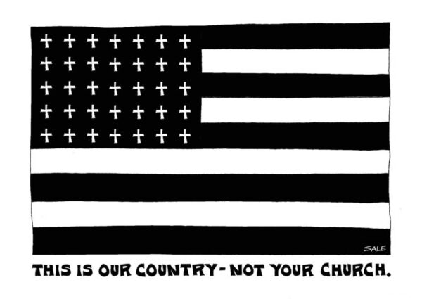 this is our country not your church political religion ecard