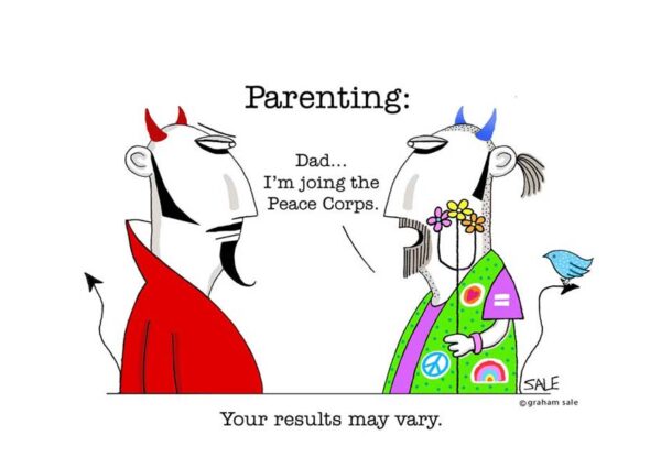 parenting your results may vary