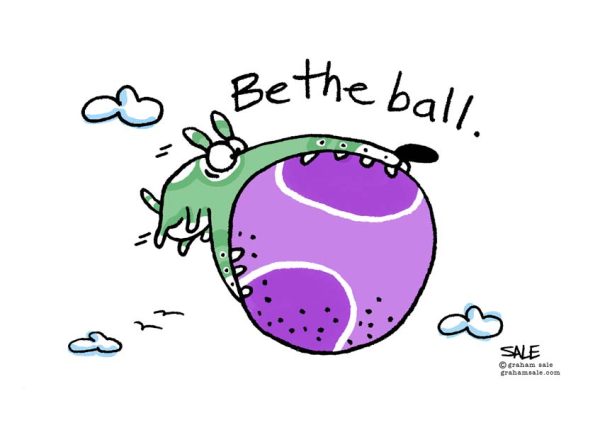 be the ball