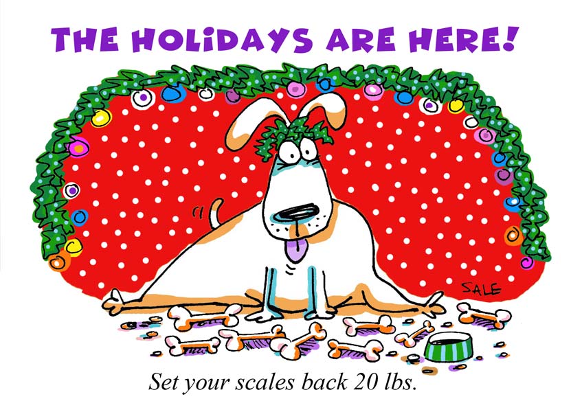 the holidays are here set your scale back 20 lbs