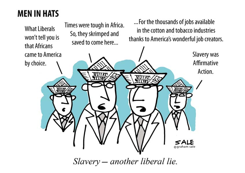 slavery is a liberal lie