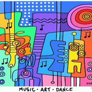 music art dance ecard