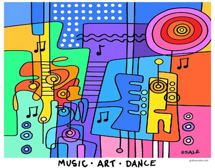 music art dance ecard